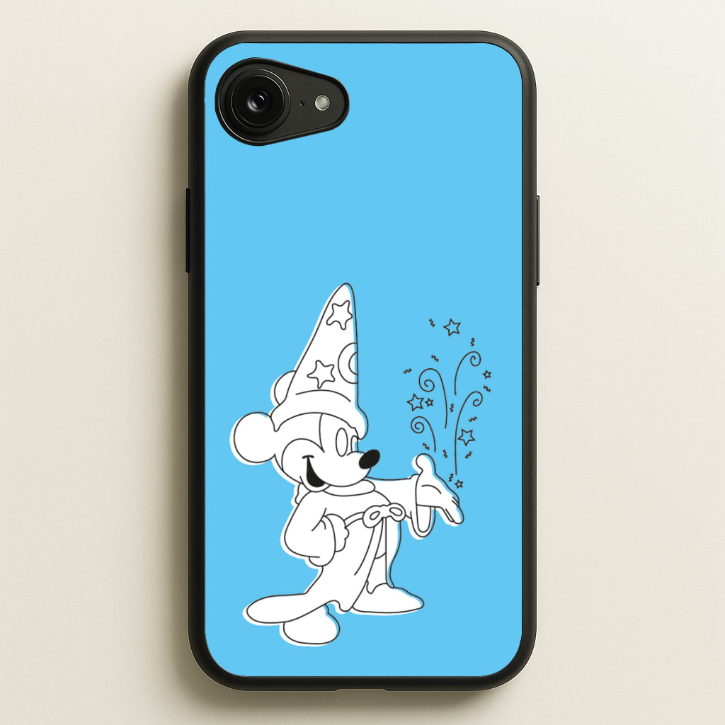 Wizard Mickey Blue  - Mickey Mouse Phone Case for iPhone 16e