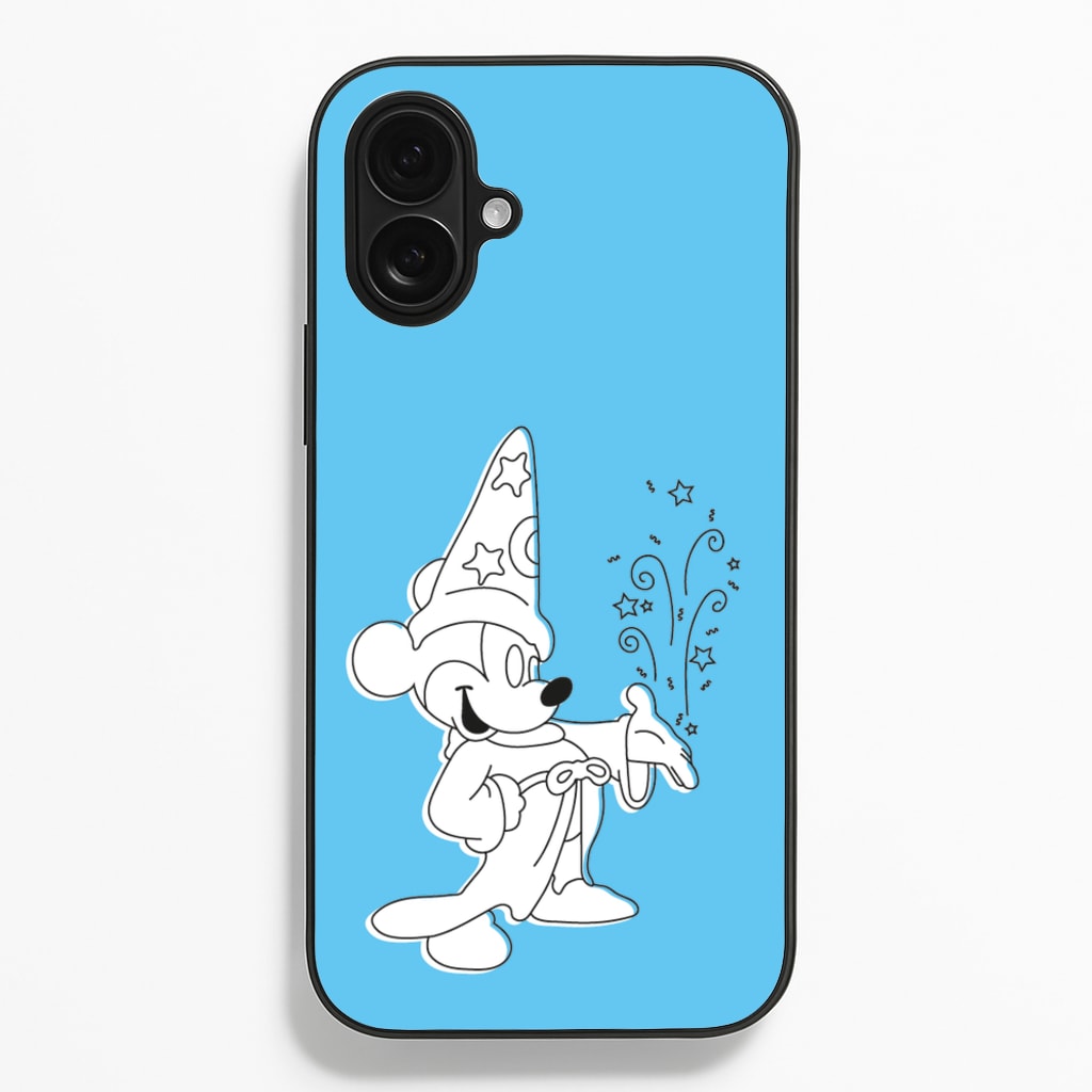 Wizard Mickey Blue  - Mickey Mouse Phone Case for iPhone 16 Plus