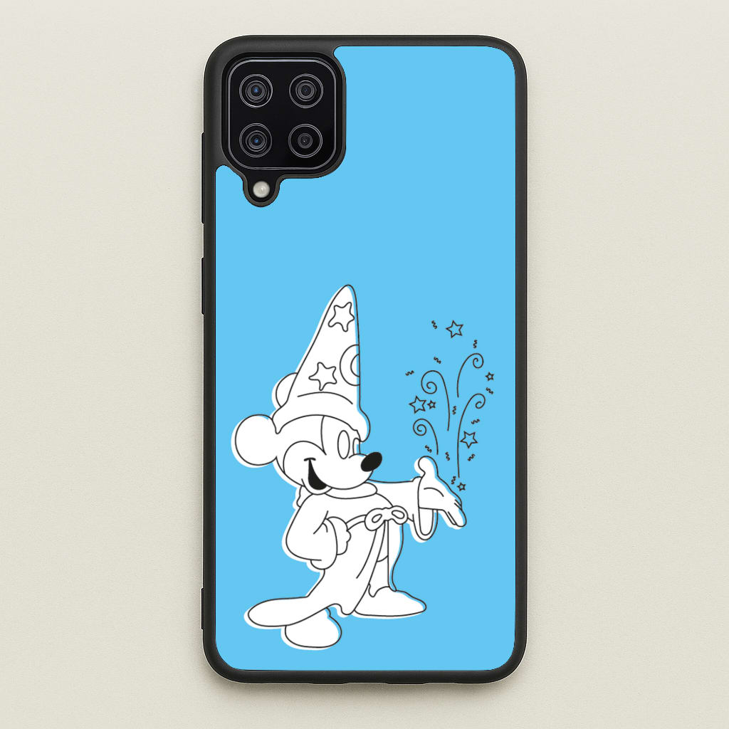 Wizard Mickey Blue  - Mickey Mouse Phone Case for Galaxy A12