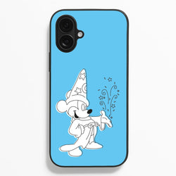 Wizard Mickey Blue Phone Case