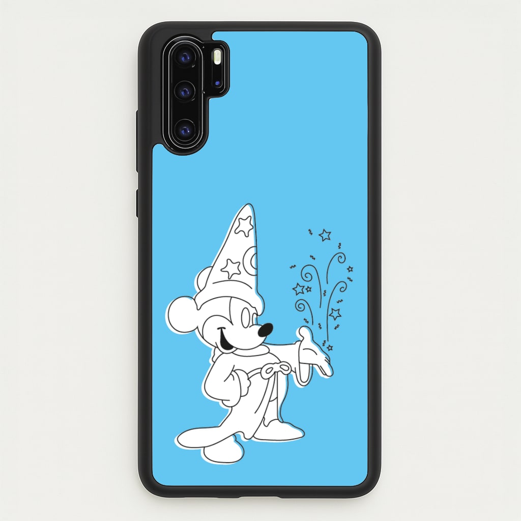 Wizard Mickey Blue  - Mickey Mouse Phone Case for Huawei P30 Pro