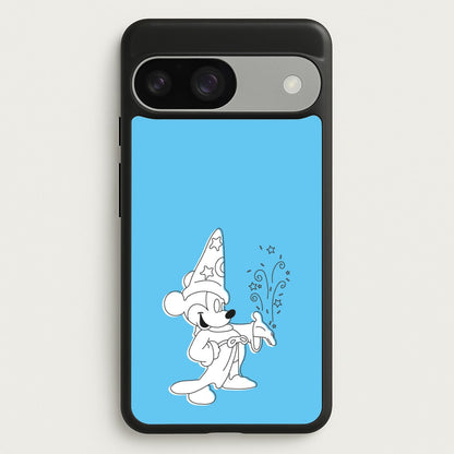 Wizard Mickey Blue  - Mickey Mouse Phone Case for Google Pixel 9 / 9 Pro