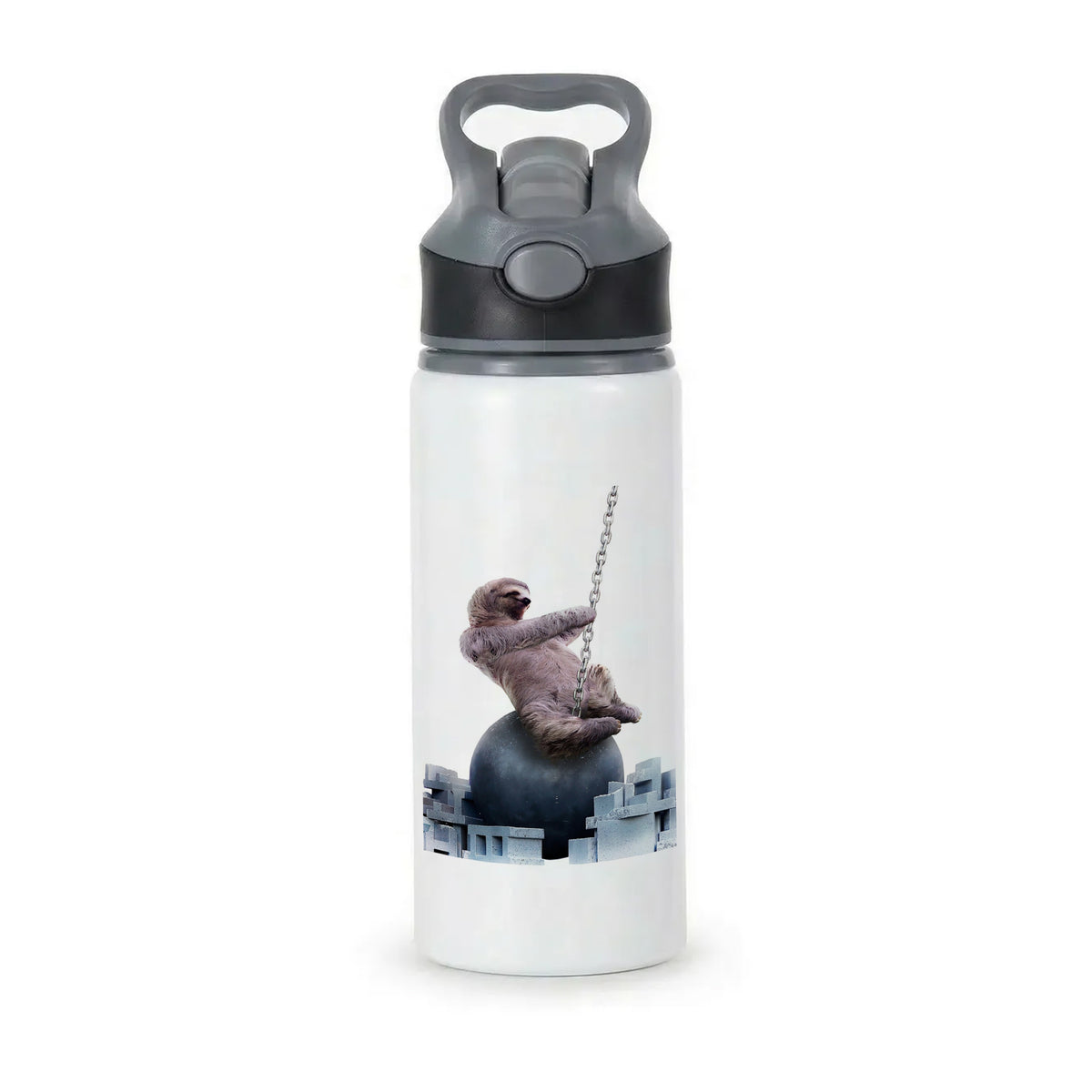 Wrecking Ball Sloth Active Water Bottle