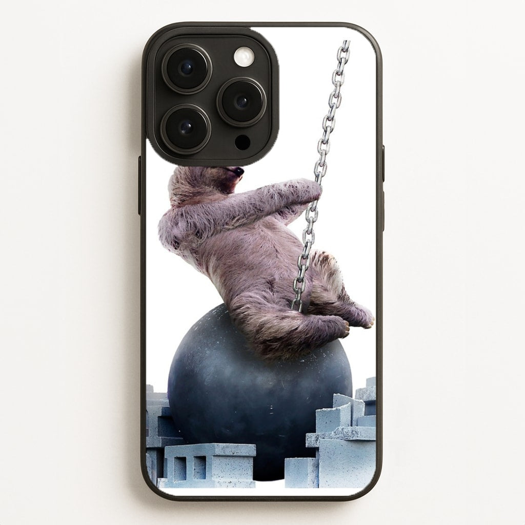 Wrecking Ball Sloth Phone Case