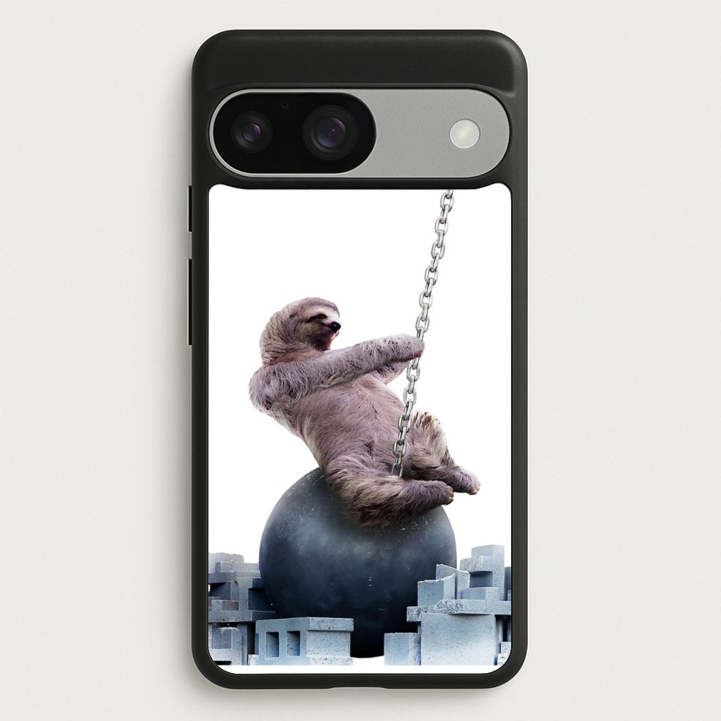 Wrecking Ball Sloth  - Miley Cyrus Phone Case for Google Pixel 9 / 9 Pro