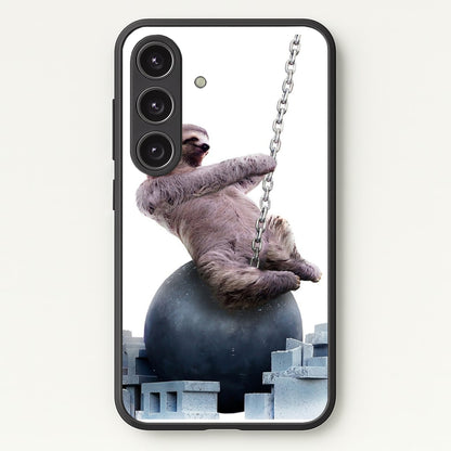 Wrecking Ball Sloth  - Miley Cyrus Phone Case for Galaxy S25