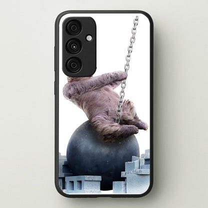 Wrecking Ball Sloth  - Miley Cyrus Phone Case for Galaxy A35