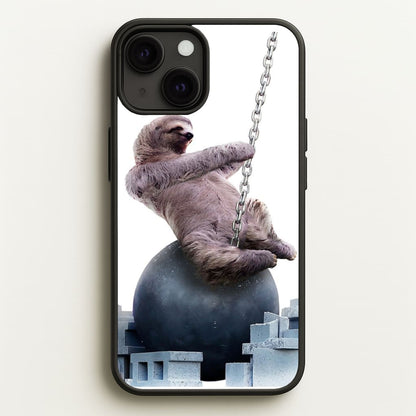 Wrecking Ball Sloth  - Miley Cyrus Phone Case for iPhone 13