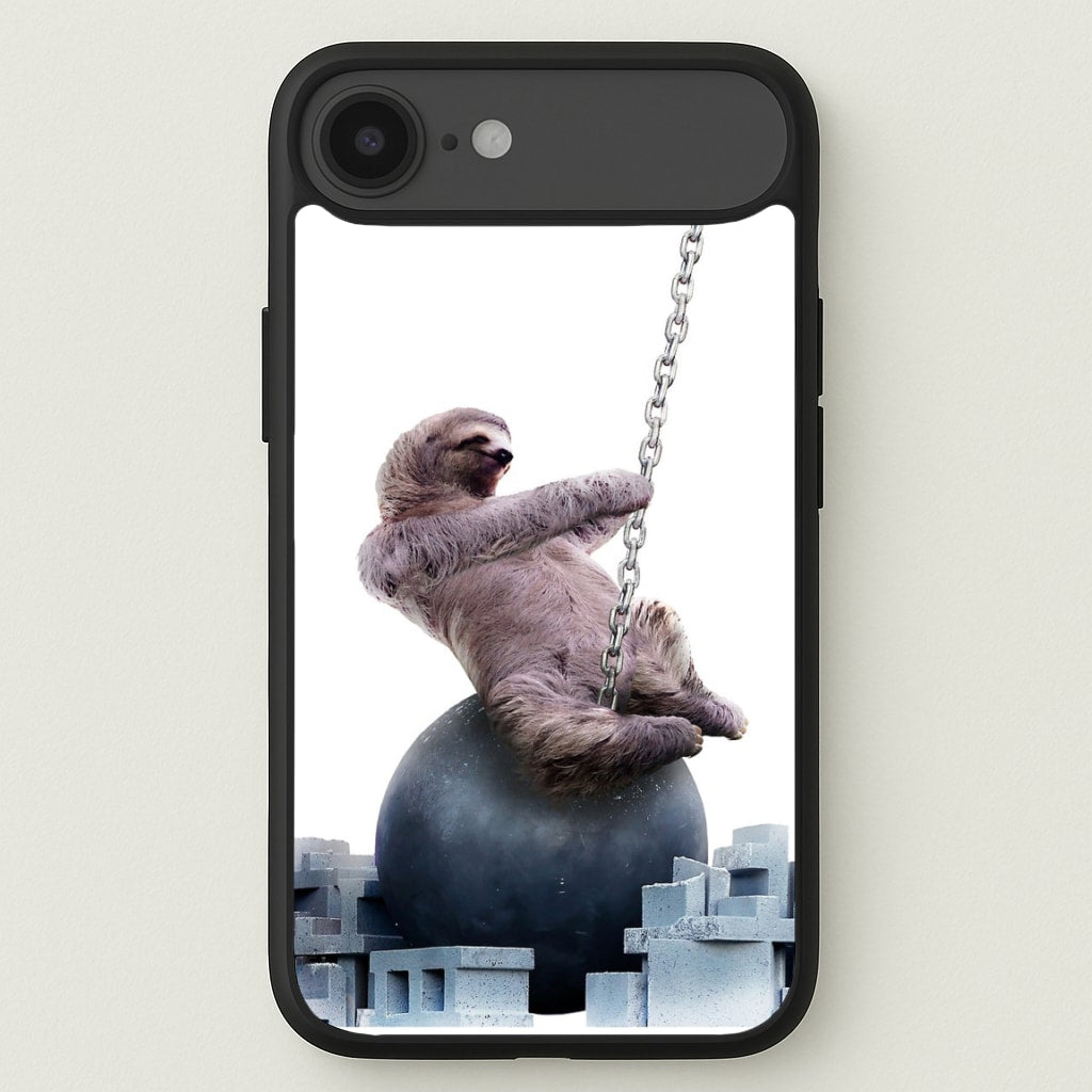 Wrecking Ball Sloth Phone Case for iPhone 17 Air
