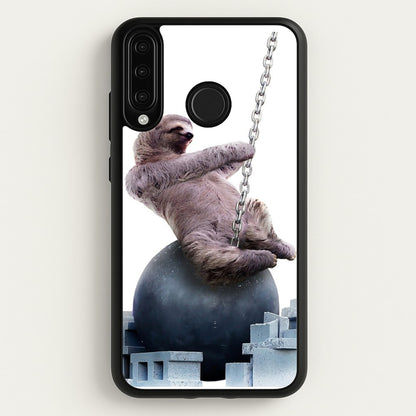 Wrecking Ball Sloth  - Miley Cyrus Phone Case for Huawei P30 Lite