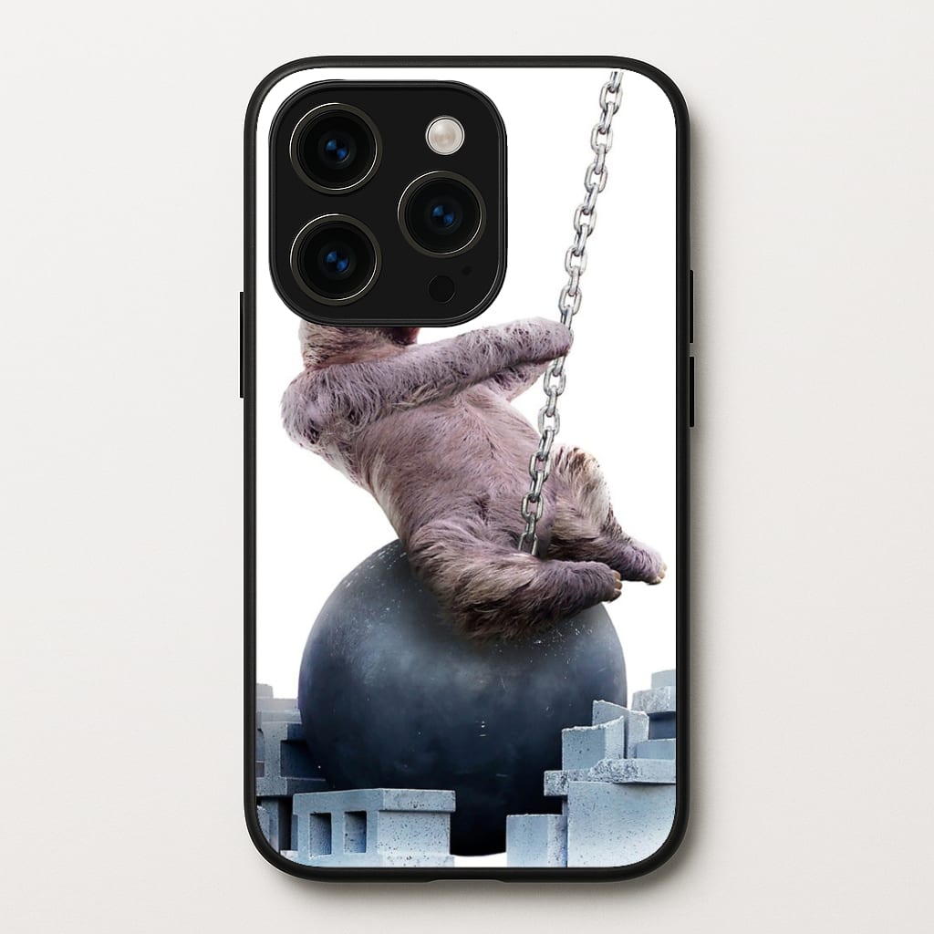 Wrecking Ball Sloth  - Miley Cyrus Phone Case for iPhone 14 Pro