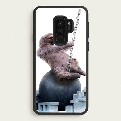 Wrecking Ball Sloth  - Miley Cyrus Phone Case for Galaxy S9 Plus