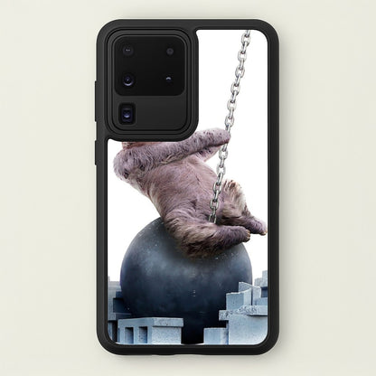 Wrecking Ball Sloth  - Miley Cyrus Phone Case for Galaxy S20 Ultra