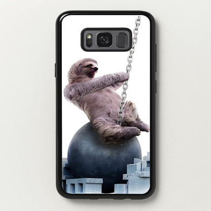Wrecking Ball Sloth  - Miley Cyrus Phone Case for Galaxy S8 Plus