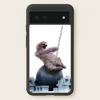 Wrecking Ball Sloth  - Miley Cyrus Phone Case for Google Pixel 6