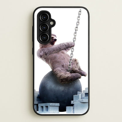Wrecking Ball Sloth  - Miley Cyrus Phone Case for Galaxy A54
