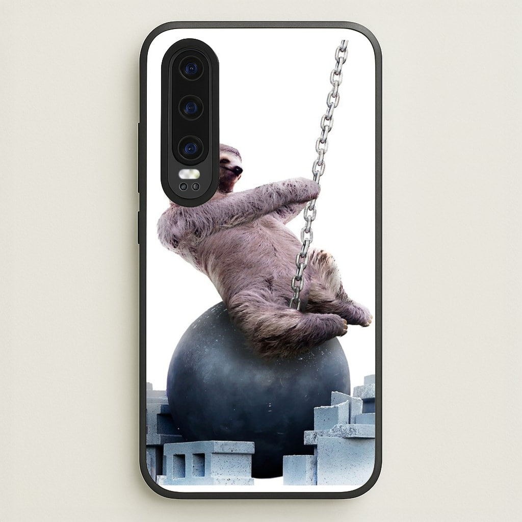 Wrecking Ball Sloth  - Miley Cyrus Phone Case for Huawei P30