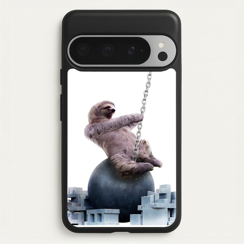 Wrecking Ball Sloth  - Miley Cyrus Phone Case for Google Pixel 9 Pro XL