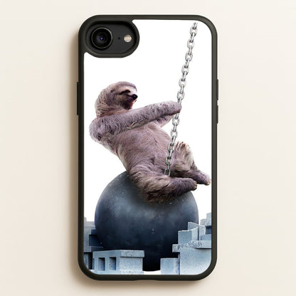 Wrecking Ball Sloth  - Miley Cyrus Phone Case for iPhone 6 / 7 / 8 / SE