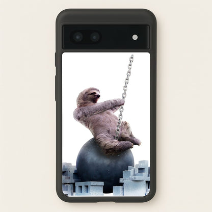 Wrecking Ball Sloth  - Miley Cyrus Phone Case for Google Pixel 6a