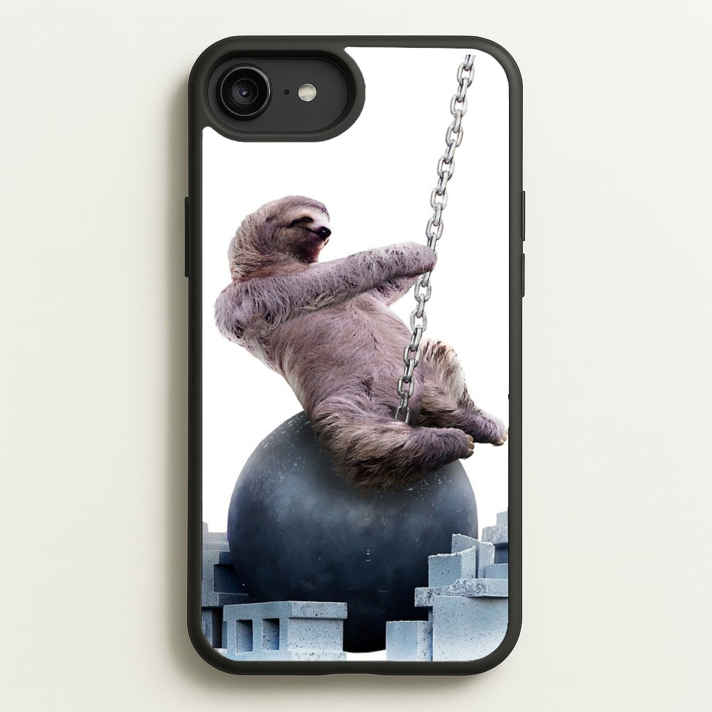 Wrecking Ball Sloth  - Miley Cyrus Phone Case for iPhone 6 Plus / 7 Plus / 8 Plus