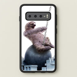 Wrecking Ball Sloth  - Miley Cyrus Phone Case for Galaxy S10 Plus