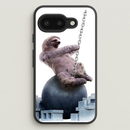 Wrecking Ball Sloth  - Miley Cyrus Phone Case for Google Pixel 9a