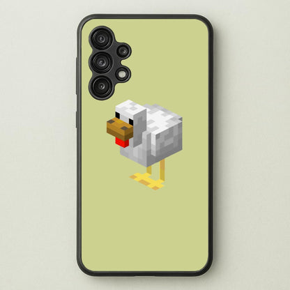 Mining Chicken  - Minecraft Phone Case for Galaxy A13