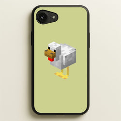 Mining Chicken  - Minecraft Phone Case for iPhone 16e