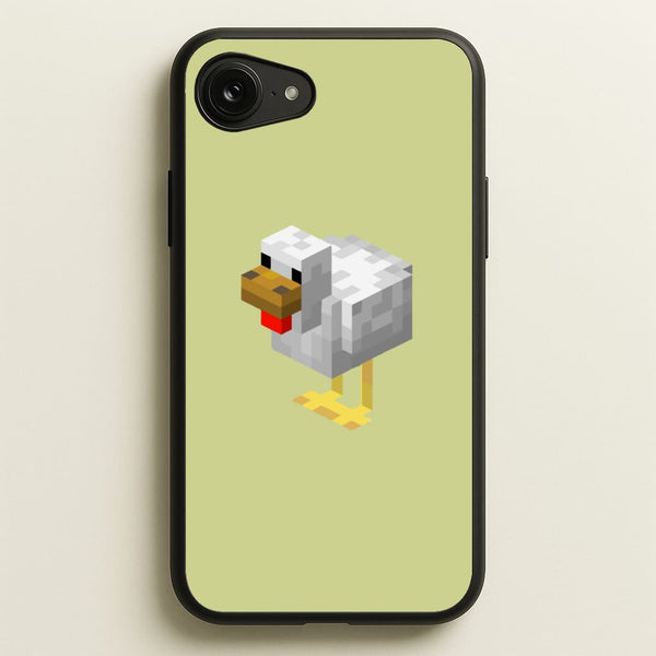 Mining Chicken  - Minecraft Phone Case for iPhone 16e