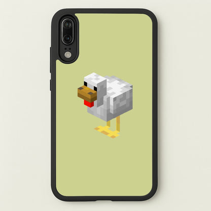 Mining Chicken  - Minecraft Phone Case for Huawei P20