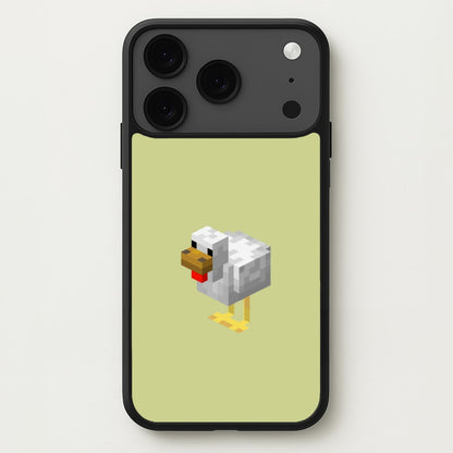 Mining Chicken Phone Case for iPhone 17 Pro Max