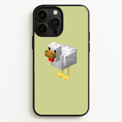 Mining Chicken  - Minecraft Phone Case for iPhone 13 Pro Max