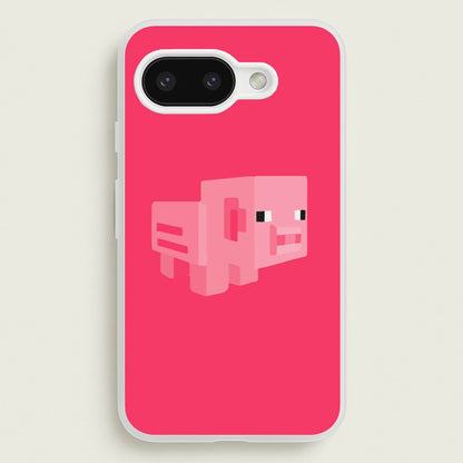Mining Pig  - Minecraft Phone Case for Google Pixel 9a