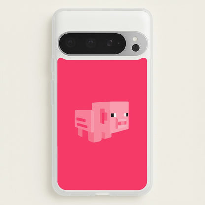 Mining Pig  - Minecraft Phone Case for Google Pixel 9 Pro XL