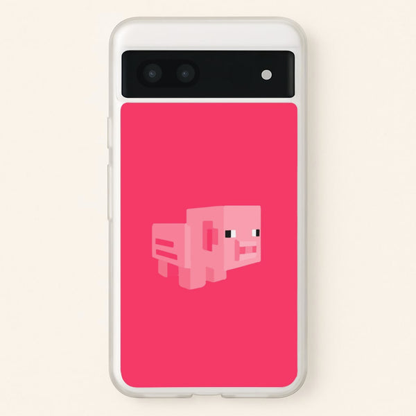 Mining Pig  - Minecraft Phone Case for Google Pixel 7a