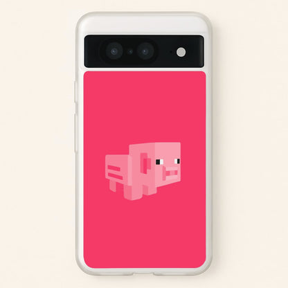 Mining Pig  - Minecraft Phone Case for Google Pixel 8