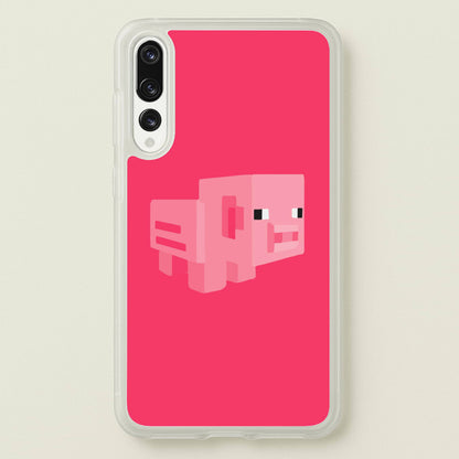 Mining Pig  - Minecraft Phone Case for Huawei P20 Pro