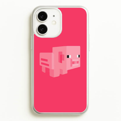 Mining Pig  - Minecraft Phone Case for iPhone 11