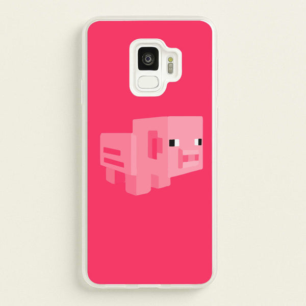 Mining Pig  - Minecraft Phone Case for Galaxy S9