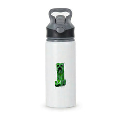 Mining Creeper Active Water Bottle - Black