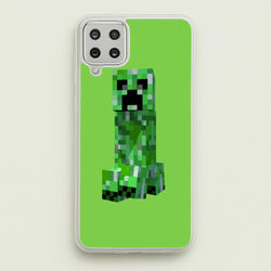 Mining Creeper  - Minecraft Phone Case for Galaxy A12