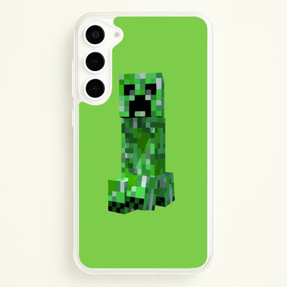 Mining Creeper  - Minecraft Phone Case for Galaxy S23