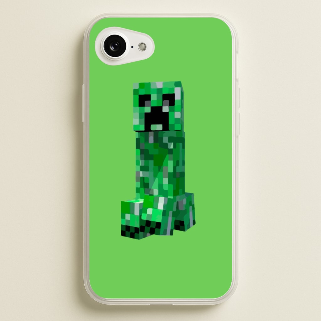 Mining Creeper  - Minecraft Phone Case for iPhone 16e