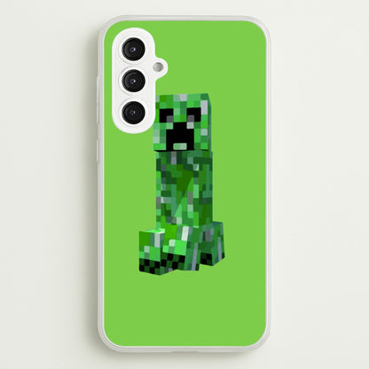 Mining Creeper  - Minecraft Phone Case for Galaxy S23FE