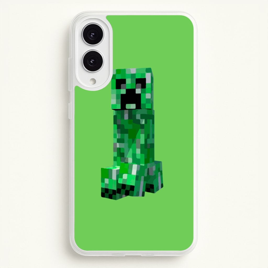 Mining Creeper  - Minecraft Phone Case for Galaxy S25 Edge