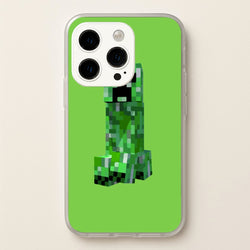 Mining Creeper  - Minecraft Phone Case for iPhone 14 Pro