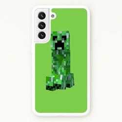 Mining Creeper  - Minecraft Phone Case for Galaxy S22 Plus