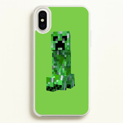 Mining Creeper  - Minecraft Phone Case for iPhone XS Max