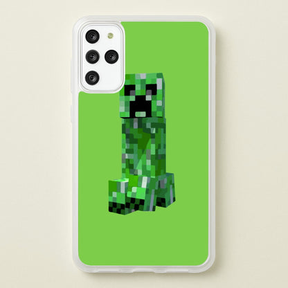Mining Creeper  - Minecraft Phone Case for Galaxy S20 Plus